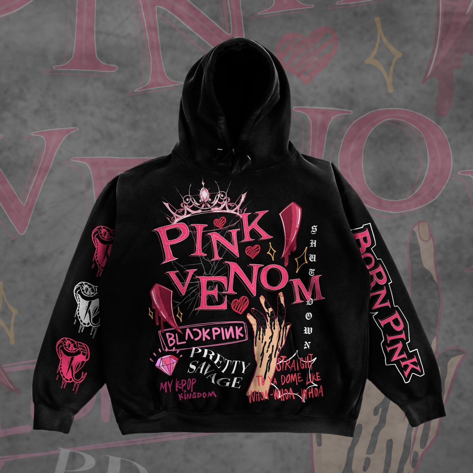 Pink Venom Hoodie