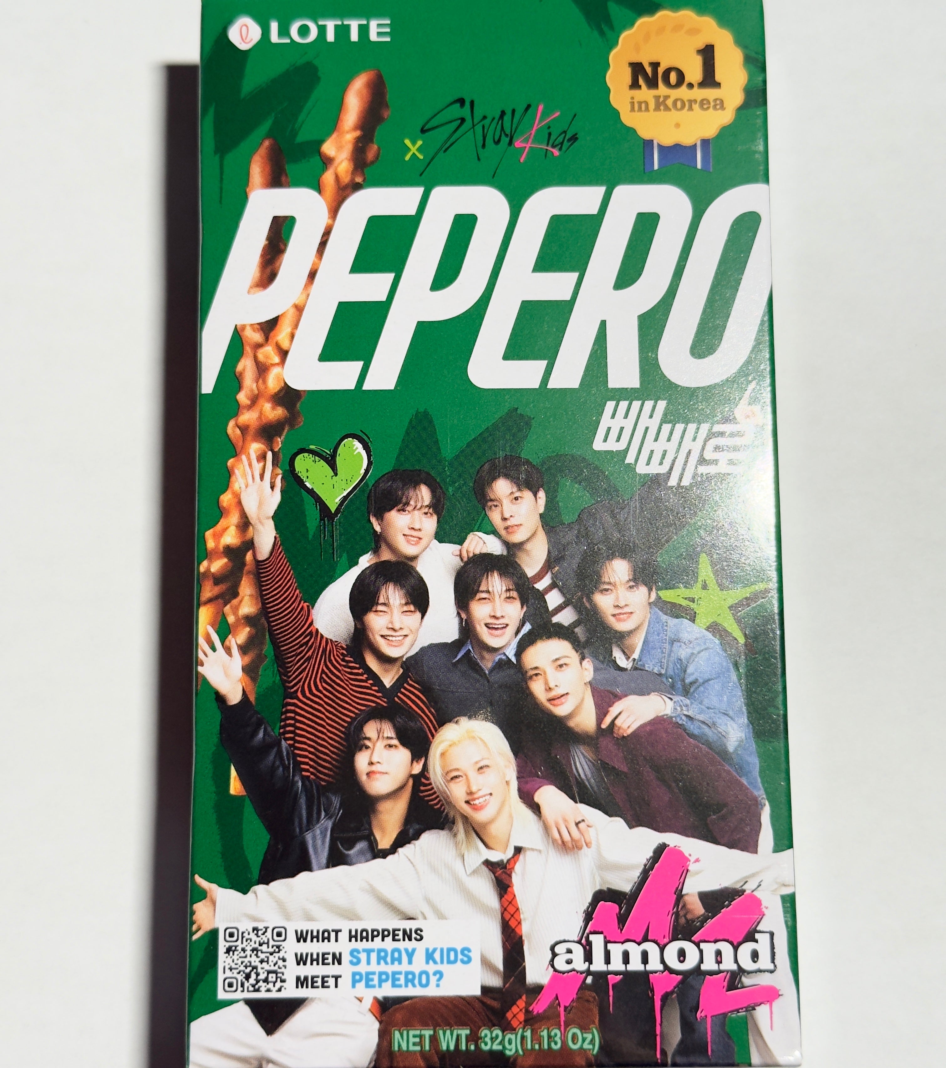 Stray Kidz xPepero Collab - Almond