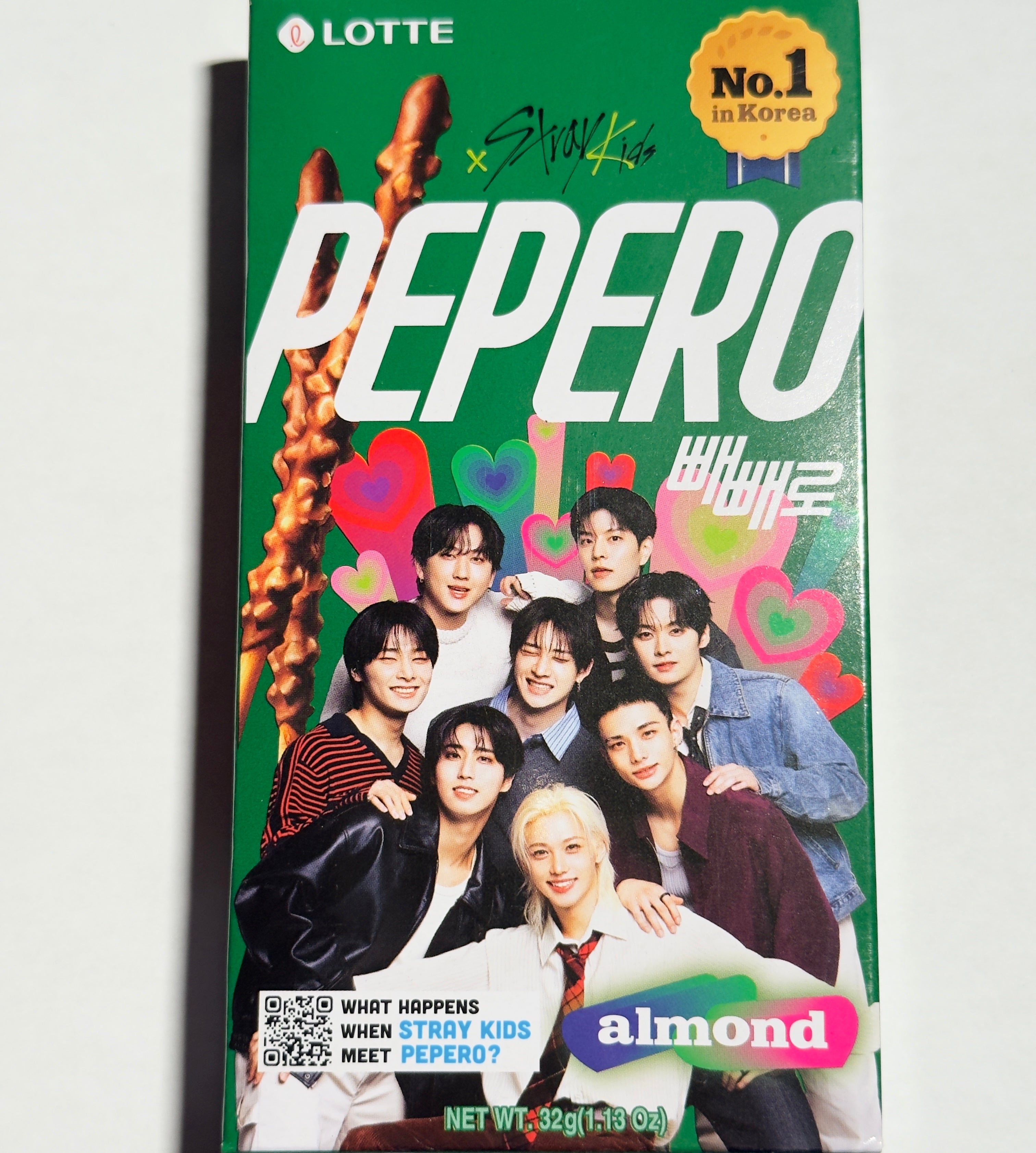 Stray Kidz xPepero Collab - Almond