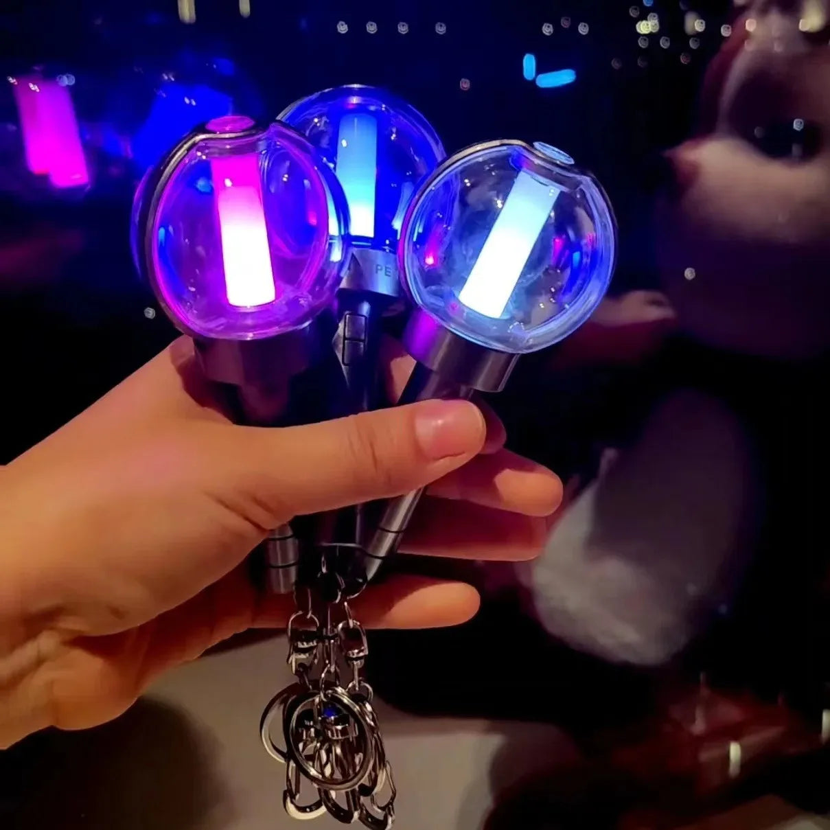 KPOP Lightstick Keychains