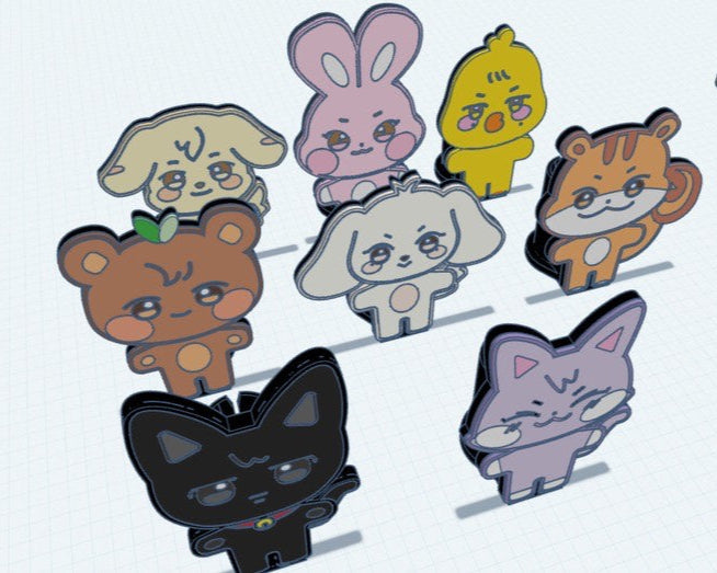 Aniteez Kpop Light Stick Holder (HUG Ver.) [PRE ORDER]