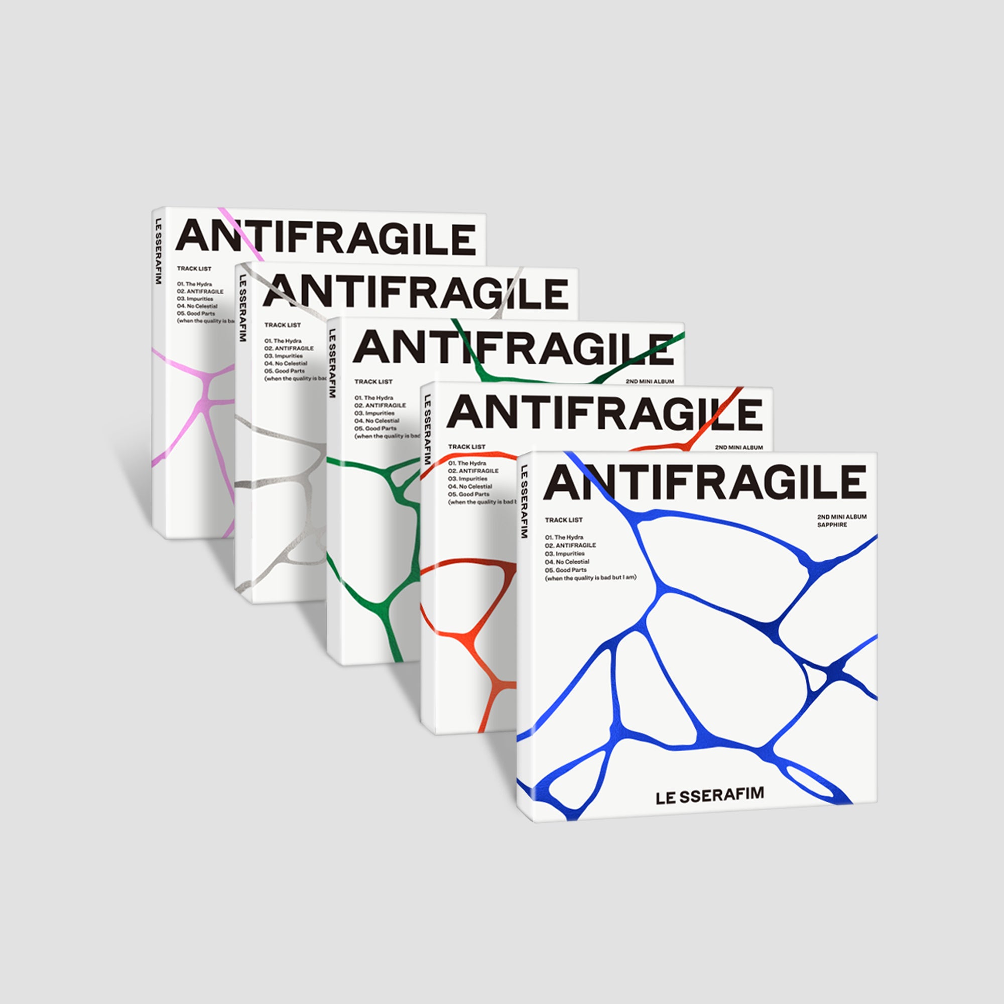 LE SSERAFIM - ANTIFRAGILE (COMPACT Ver.)